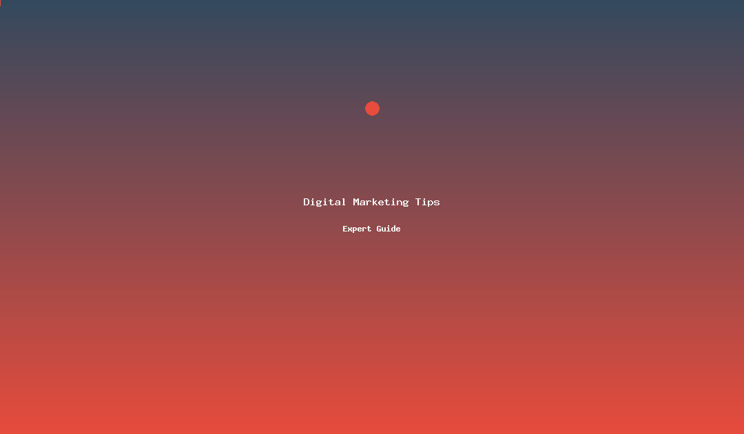 Featured image for Digital Marketing Tips article
